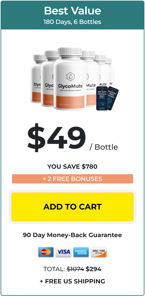 glycomute buy now 6 bottles